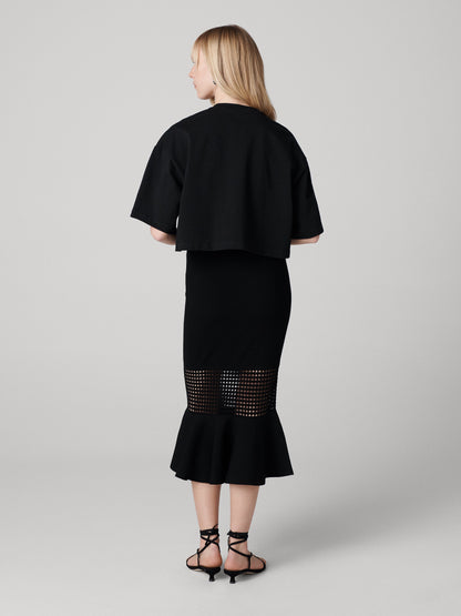Georgia Eyelet Knit Skirt